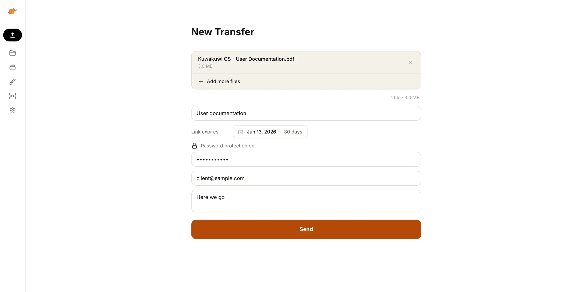Screenshot 9 of TrunkTransfer