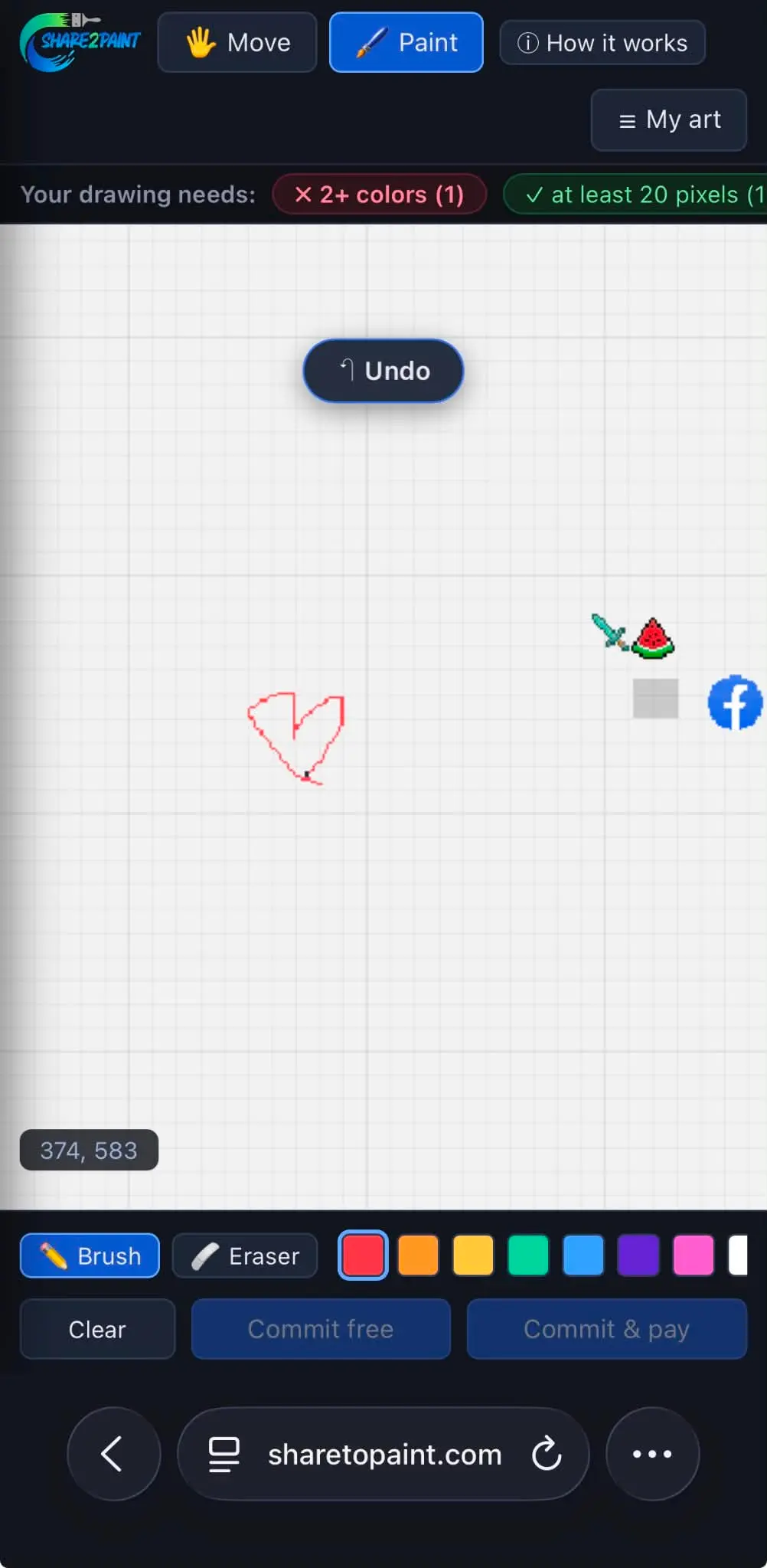Screenshot 1 of ShareToPaint
