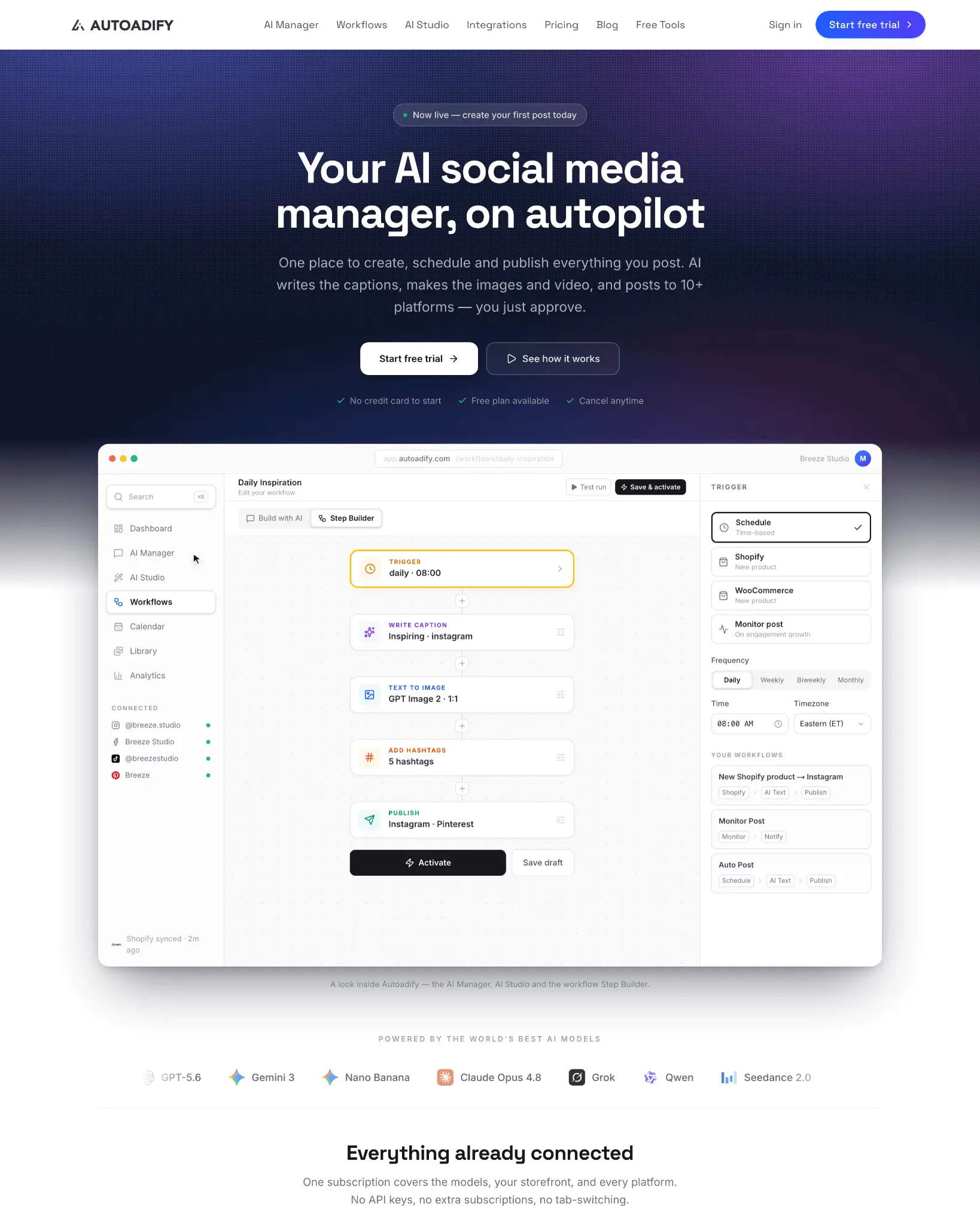 Screenshot 1 of Autoadify