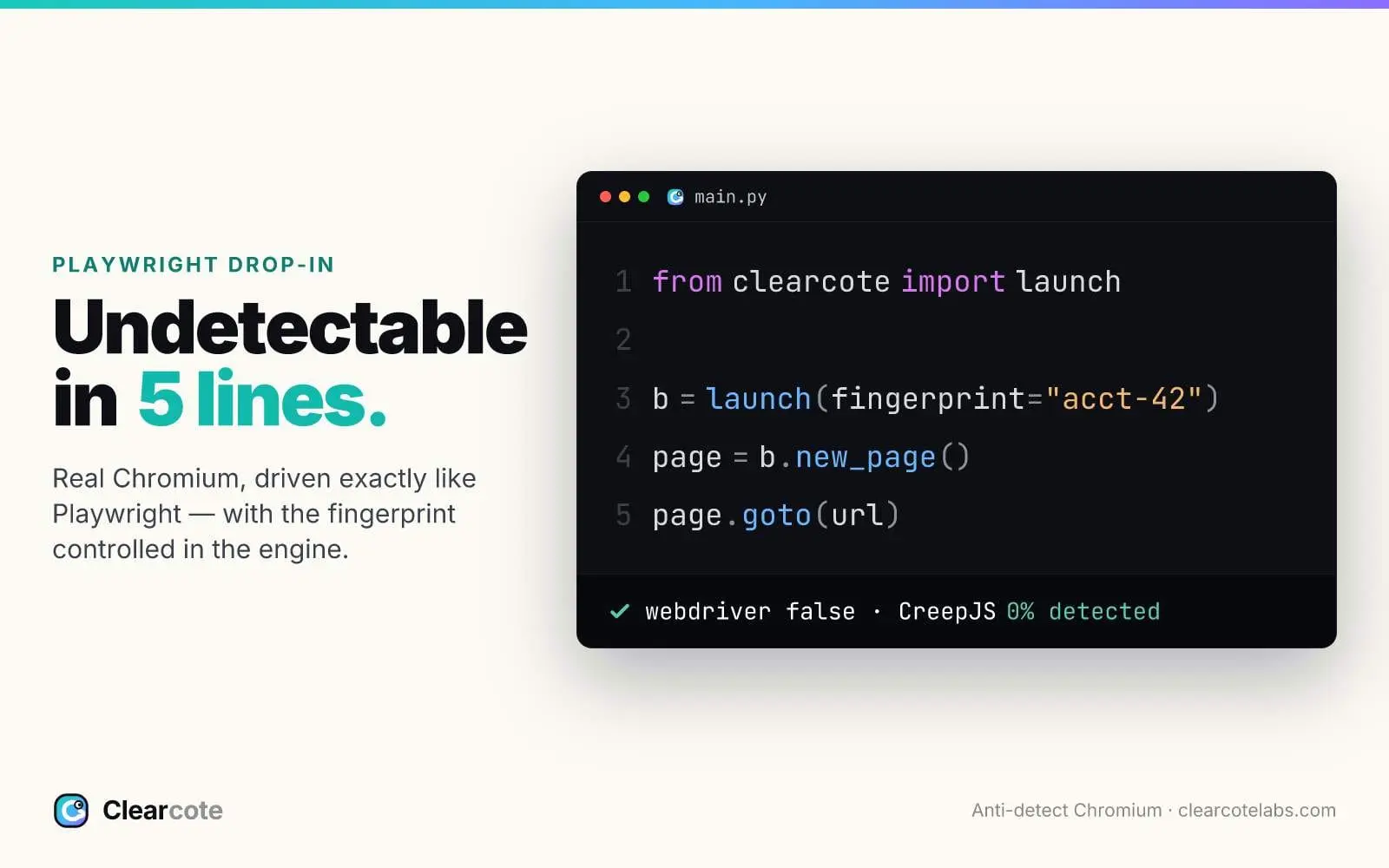 Screenshot 1 of Clearcote