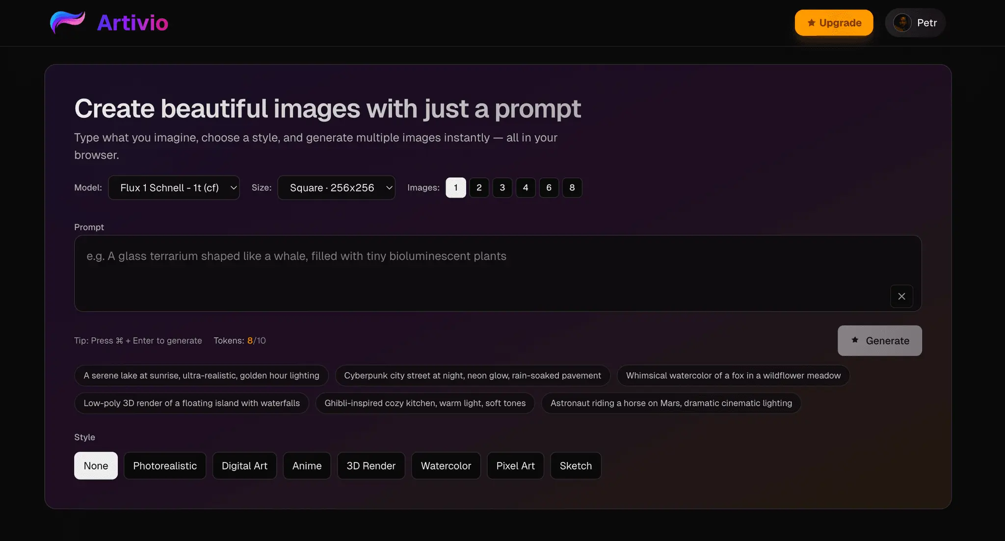 Screenshot 1 of Artivio