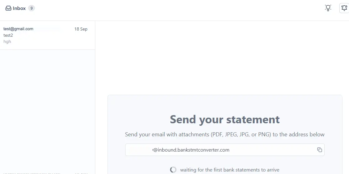 Screenshot 1 of Transform PDFs to Excel, CSV & Google Sh