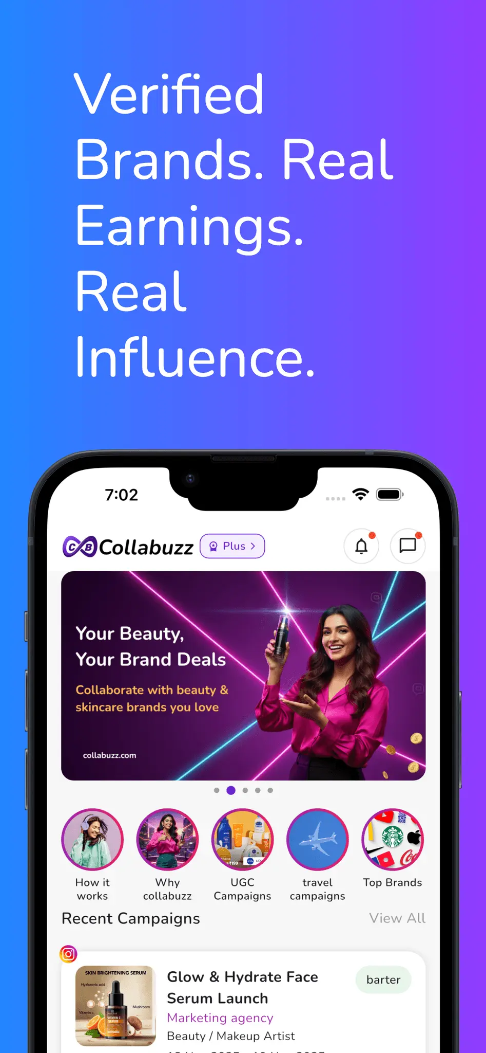 Screenshot 1 of Collabuzz