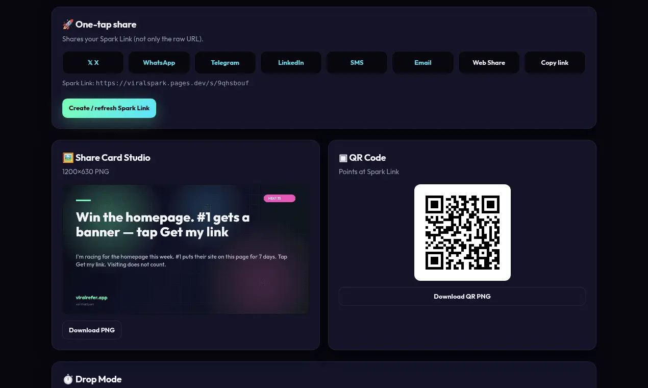 Screenshot 4 of ViralSpark