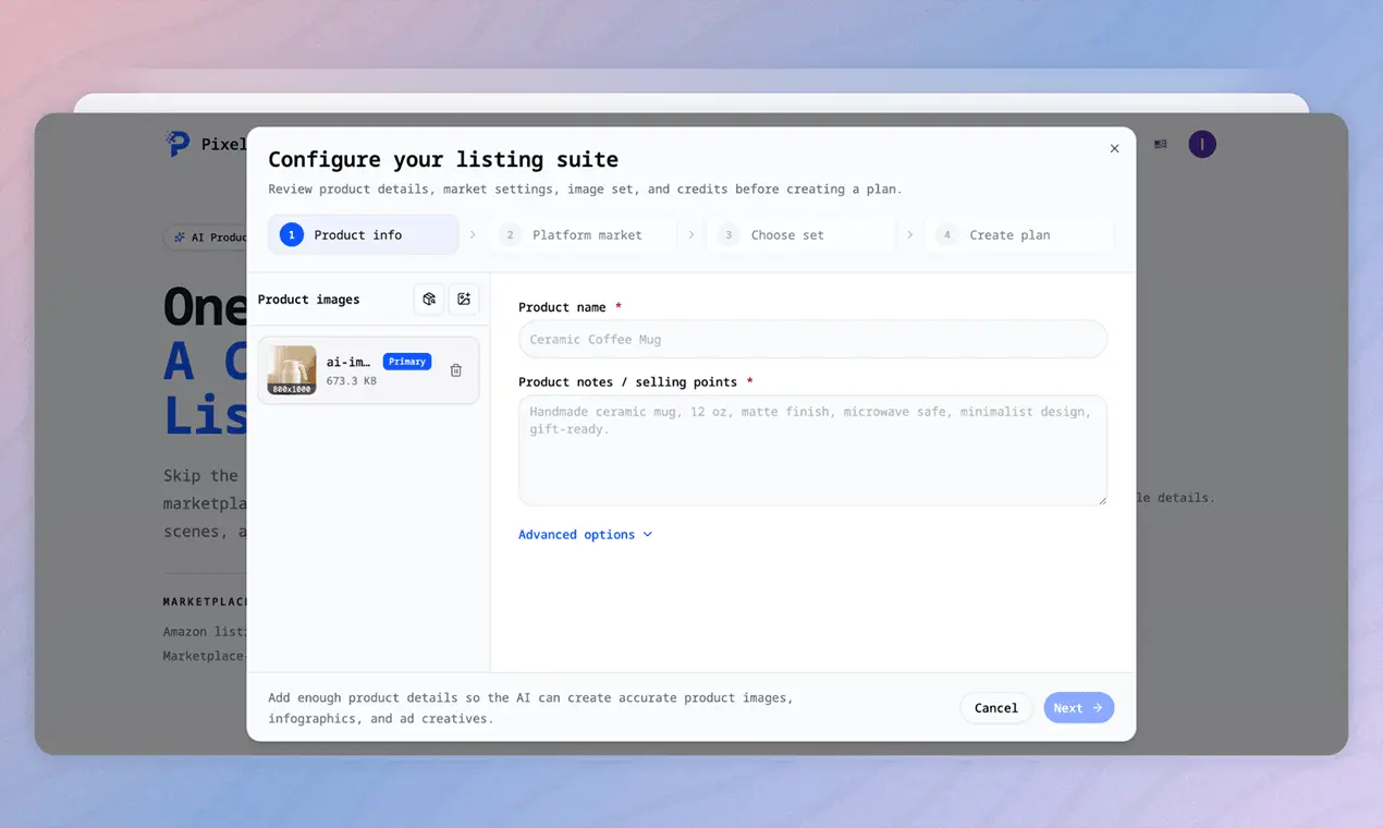 Screenshot 3 of PixelListing