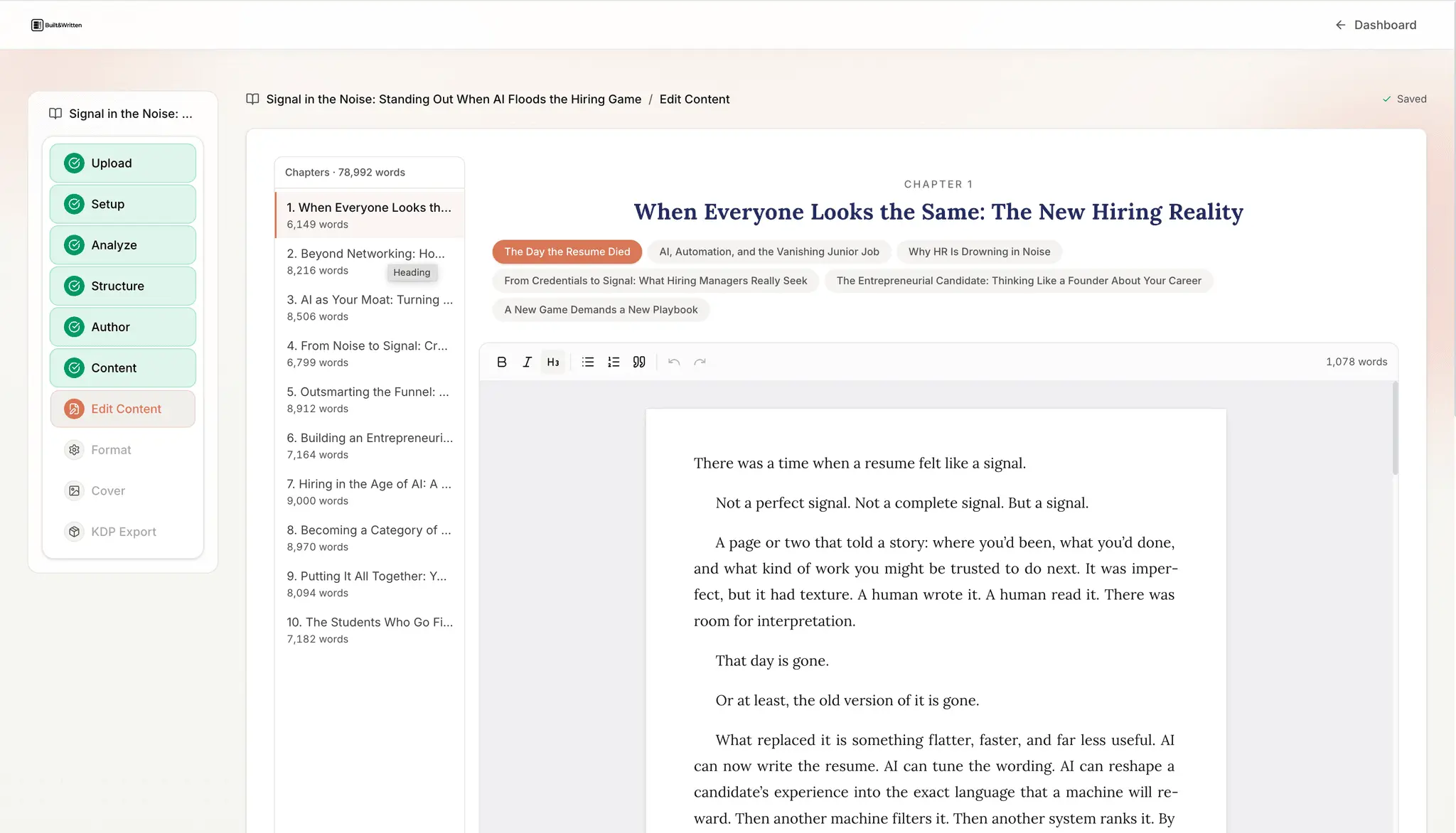 Screenshot 7 of Built&Written