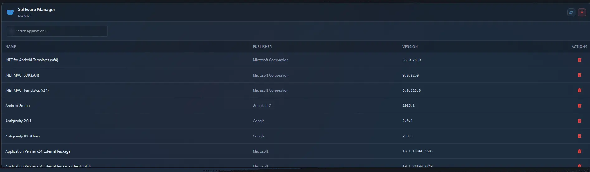 Screenshot 9 of OffCode Web remote control system