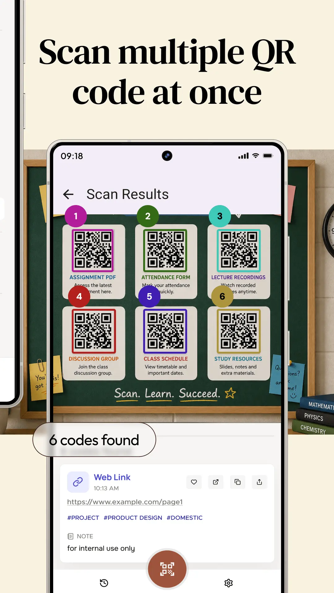 Screenshot 4 of Qik - QR Code Scanner