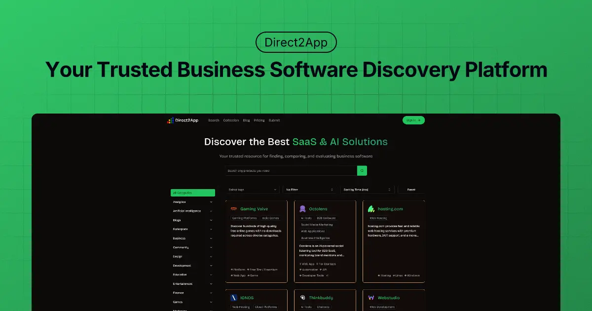 Screenshot 1 of Direct2App