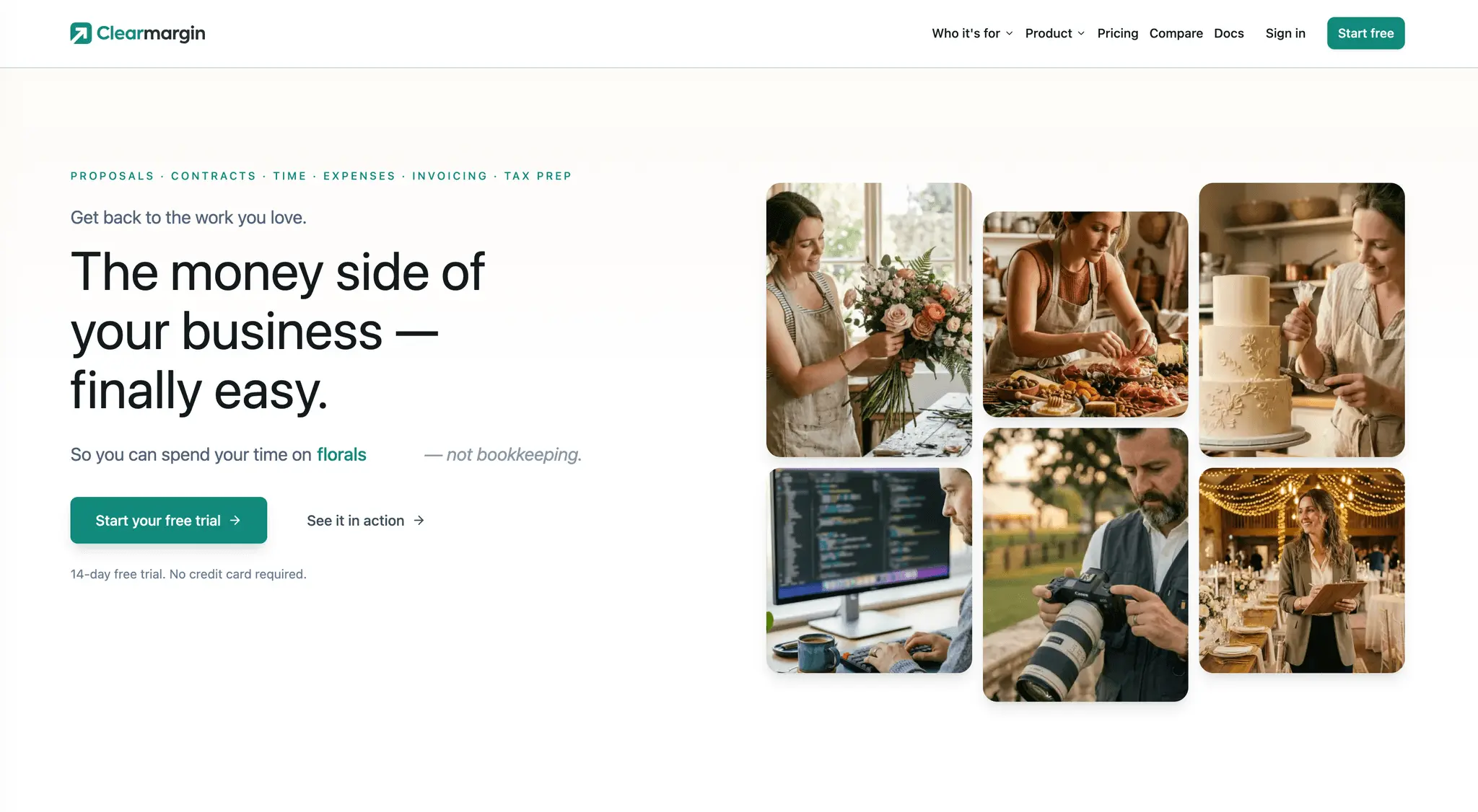 Screenshot 1 of Clearmargin