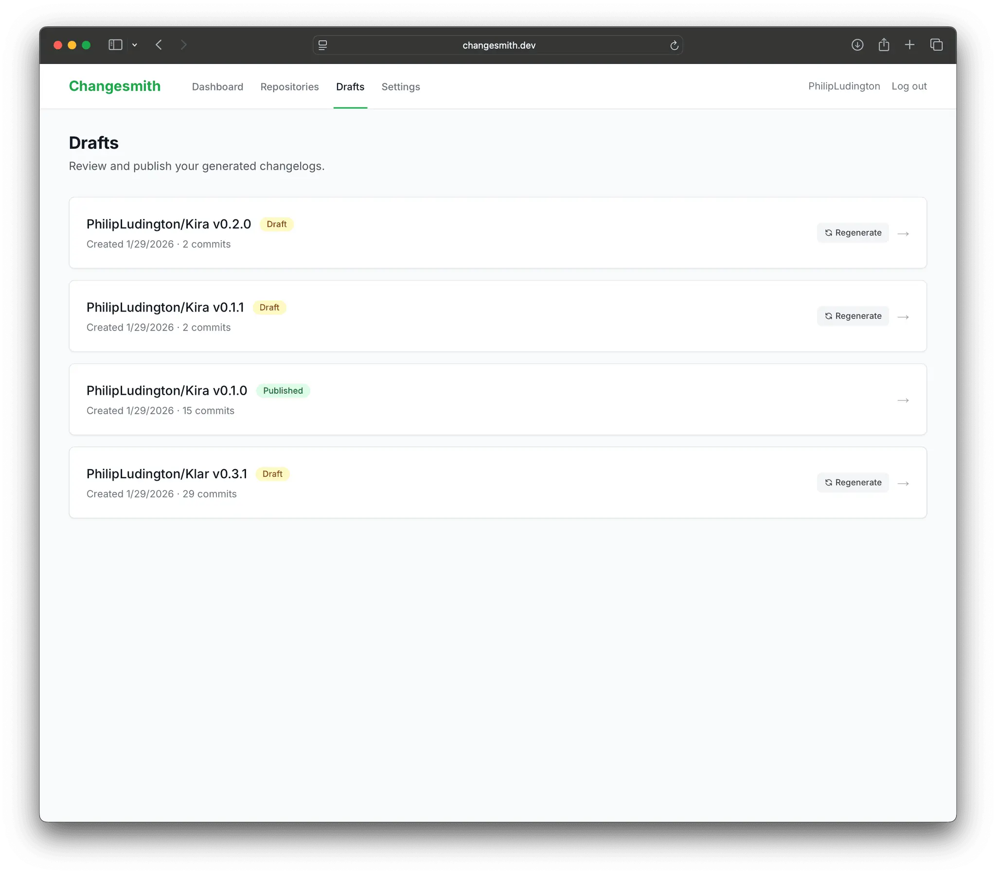 Screenshot 3 of Changesmith