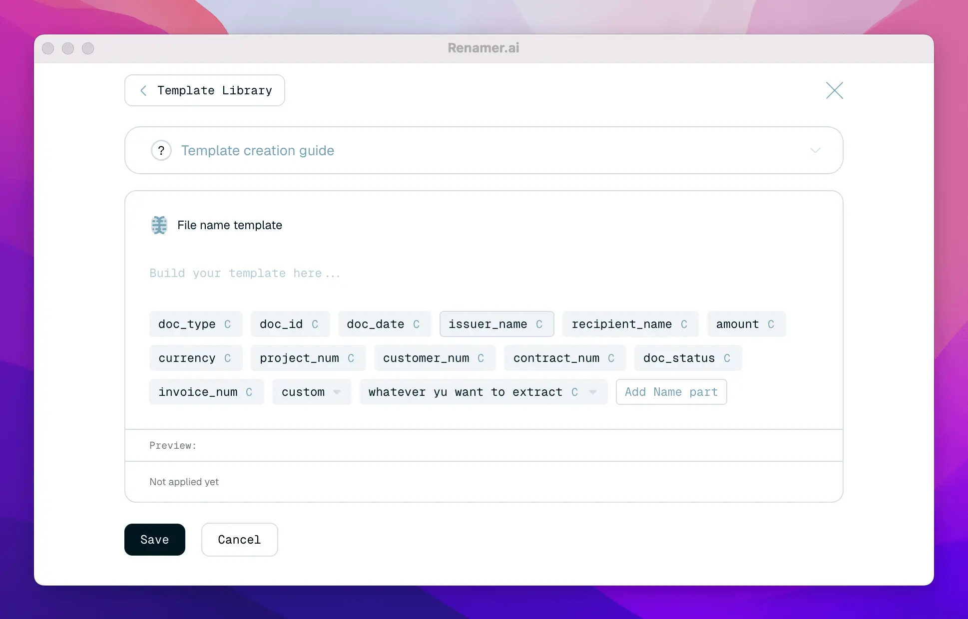 Screenshot 4 of Renamer.ai