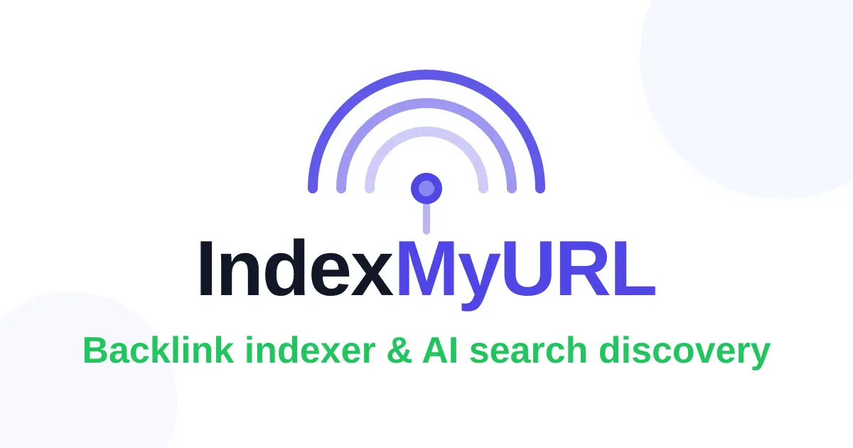 Screenshot 1 of IndexMyURL
