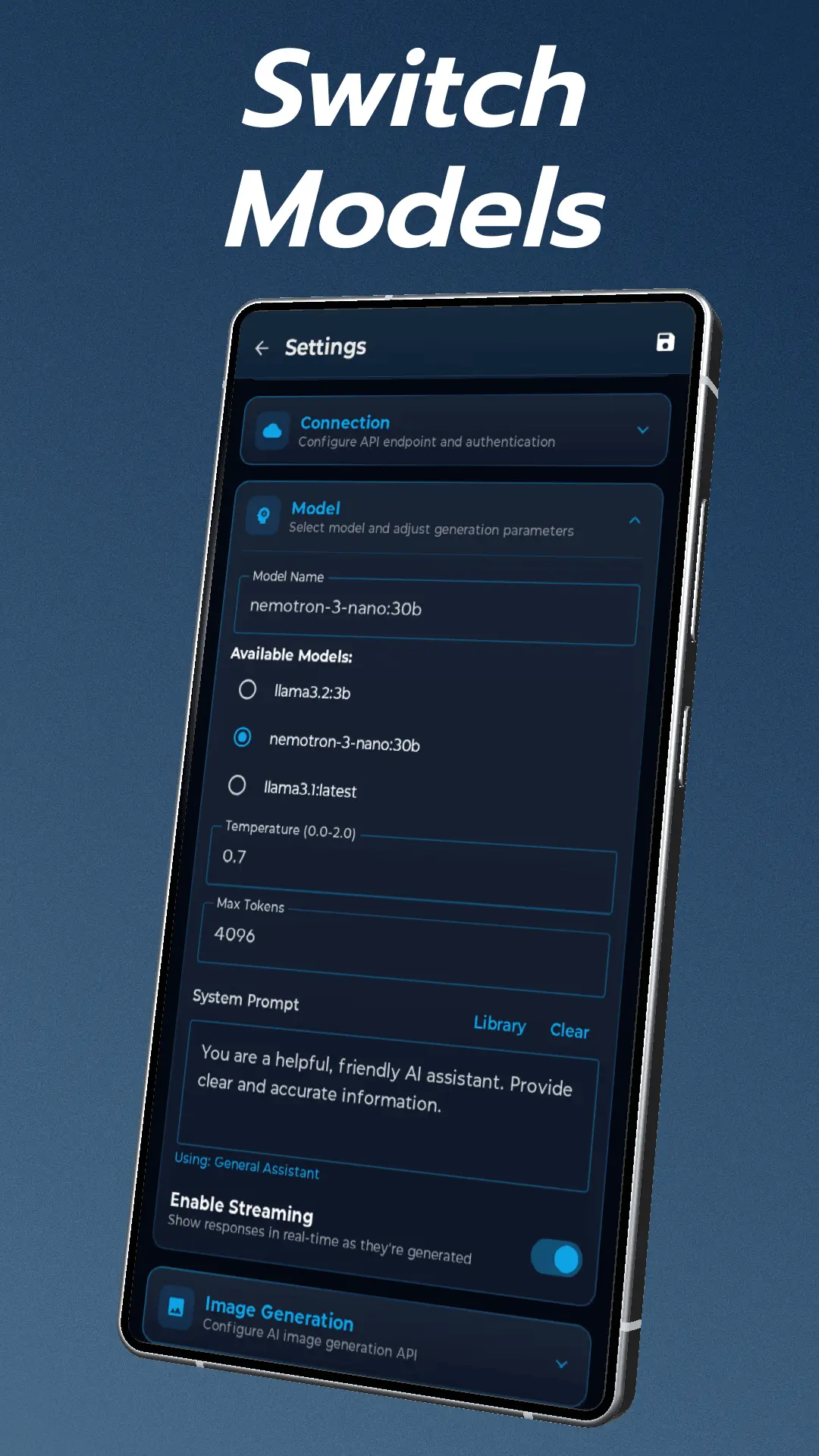 Screenshot 2 of LLMTerminal