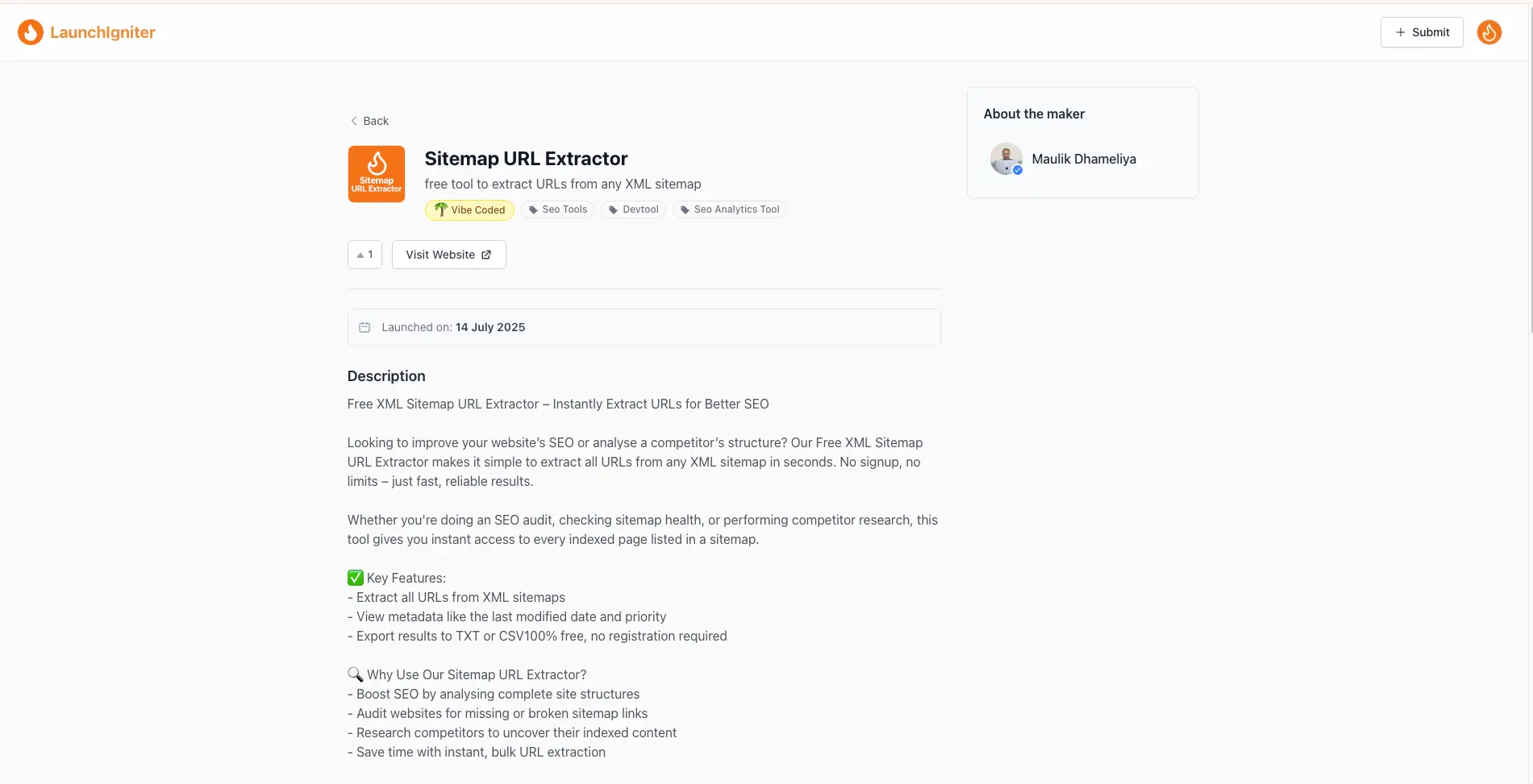 Screenshot 2 of LaunchIgniter