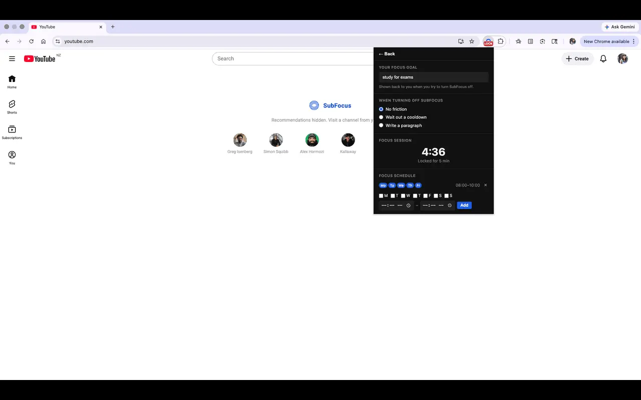Screenshot 2 of SubFocus