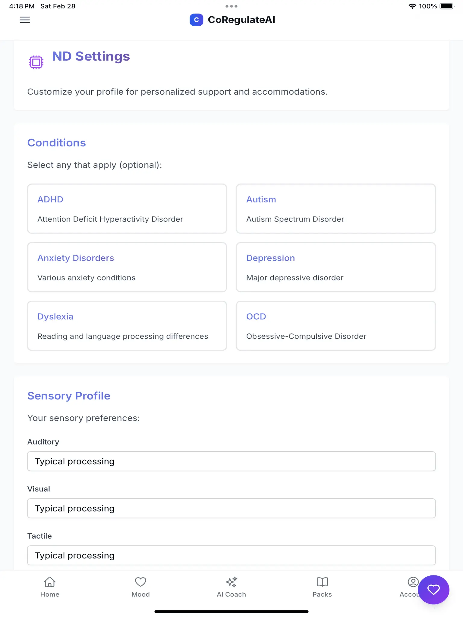 Screenshot 8 of CoRegulateAI