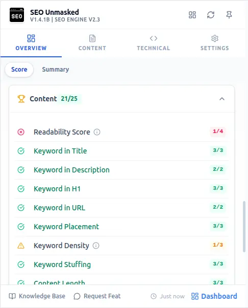 Screenshot 6 of SEO Unmasked