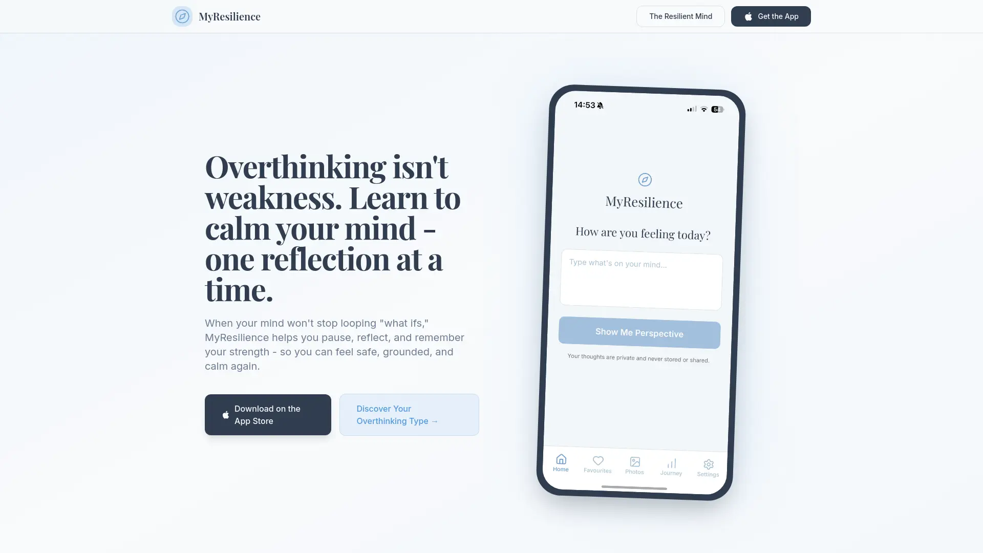 Screenshot 1 of MyResilience