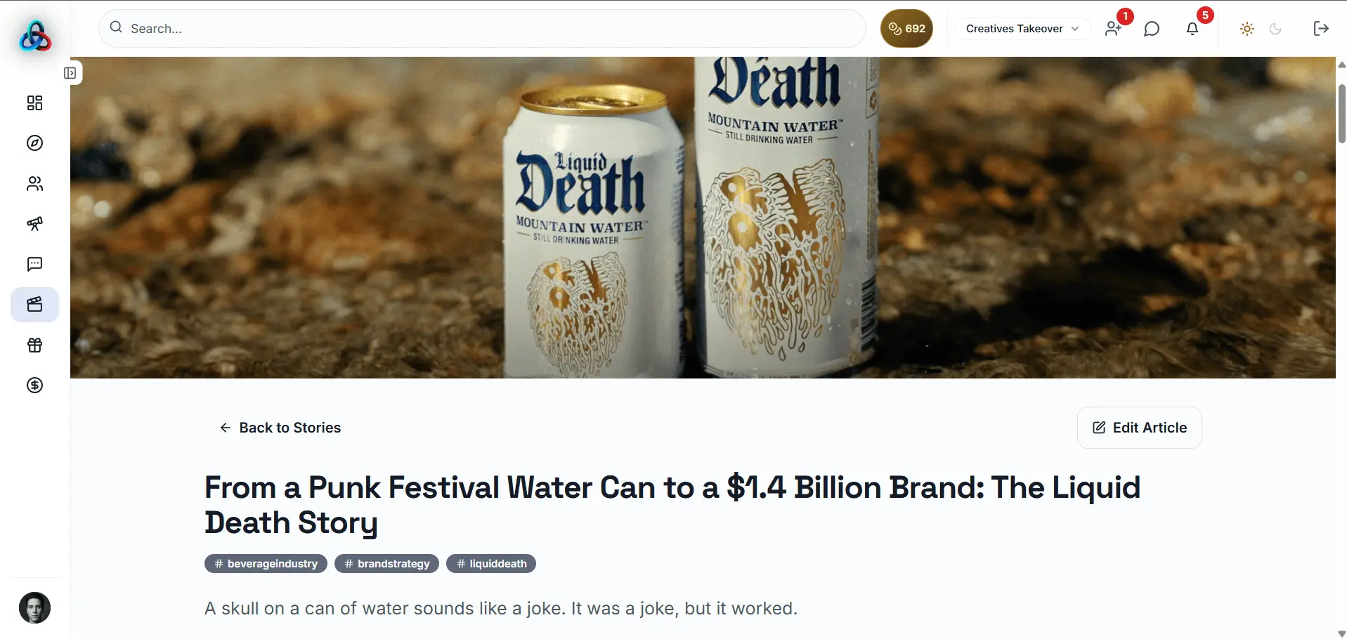 Screenshot 8 of Creatives Takeover