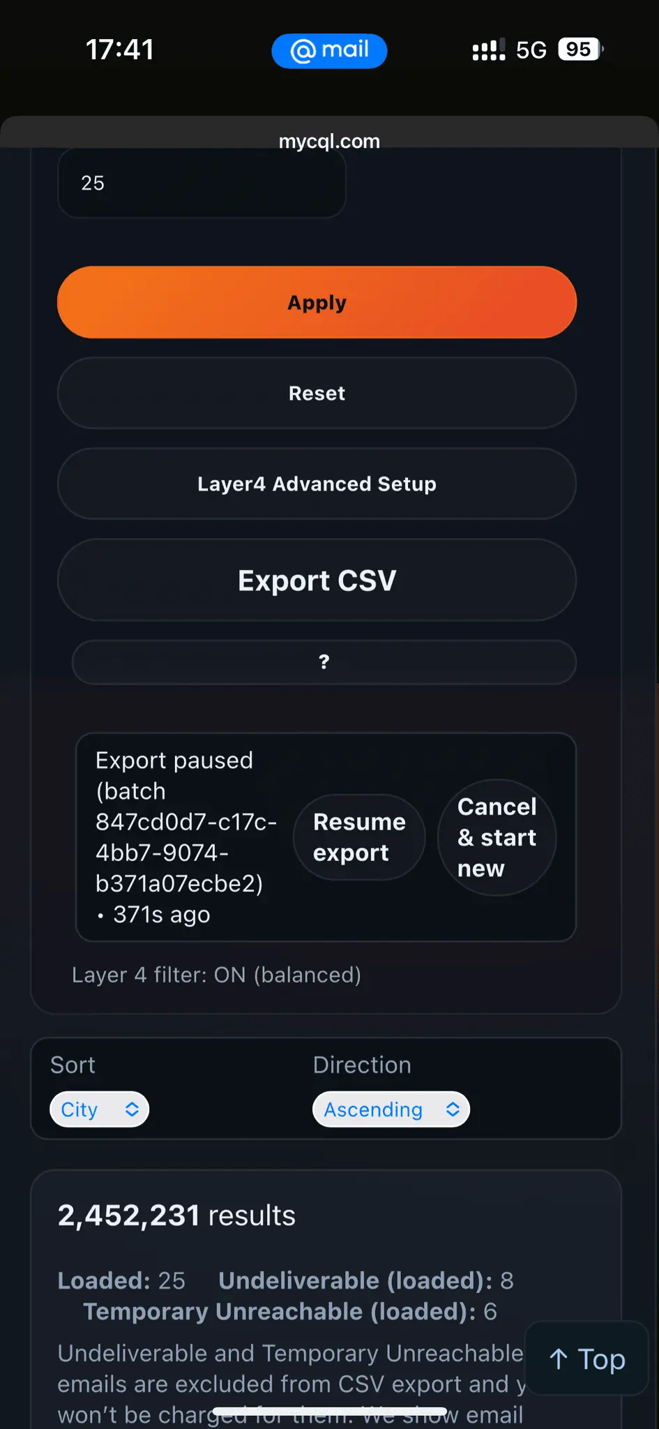 Screenshot 3 of MyCQL
