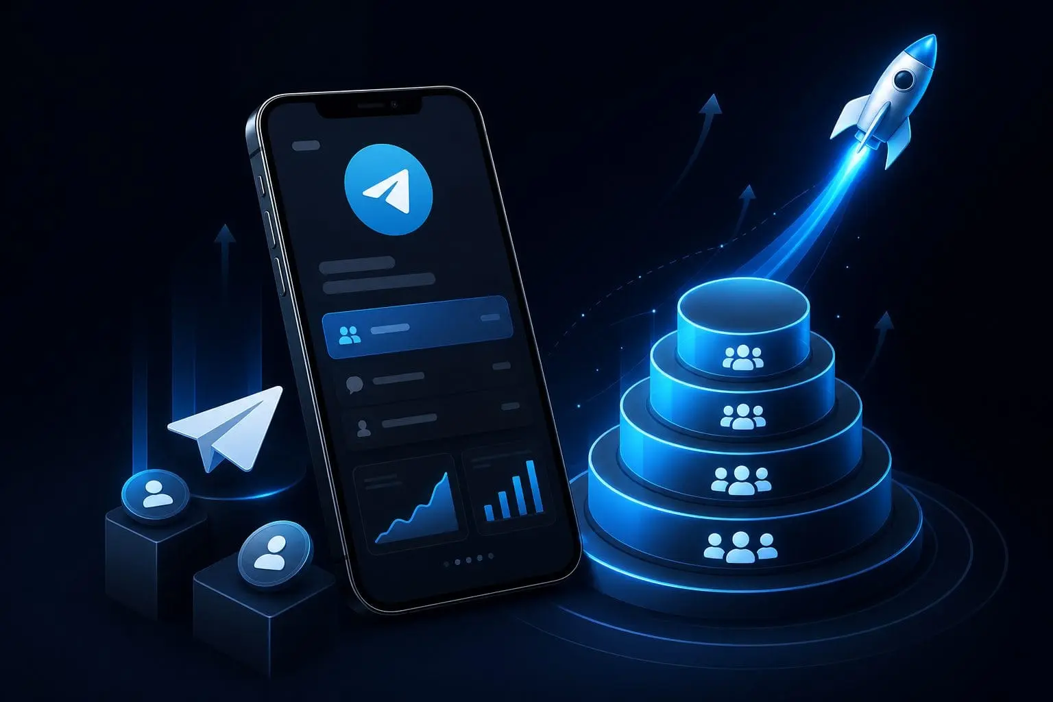 Screenshot 1 of TelegramBoost SMM Panel