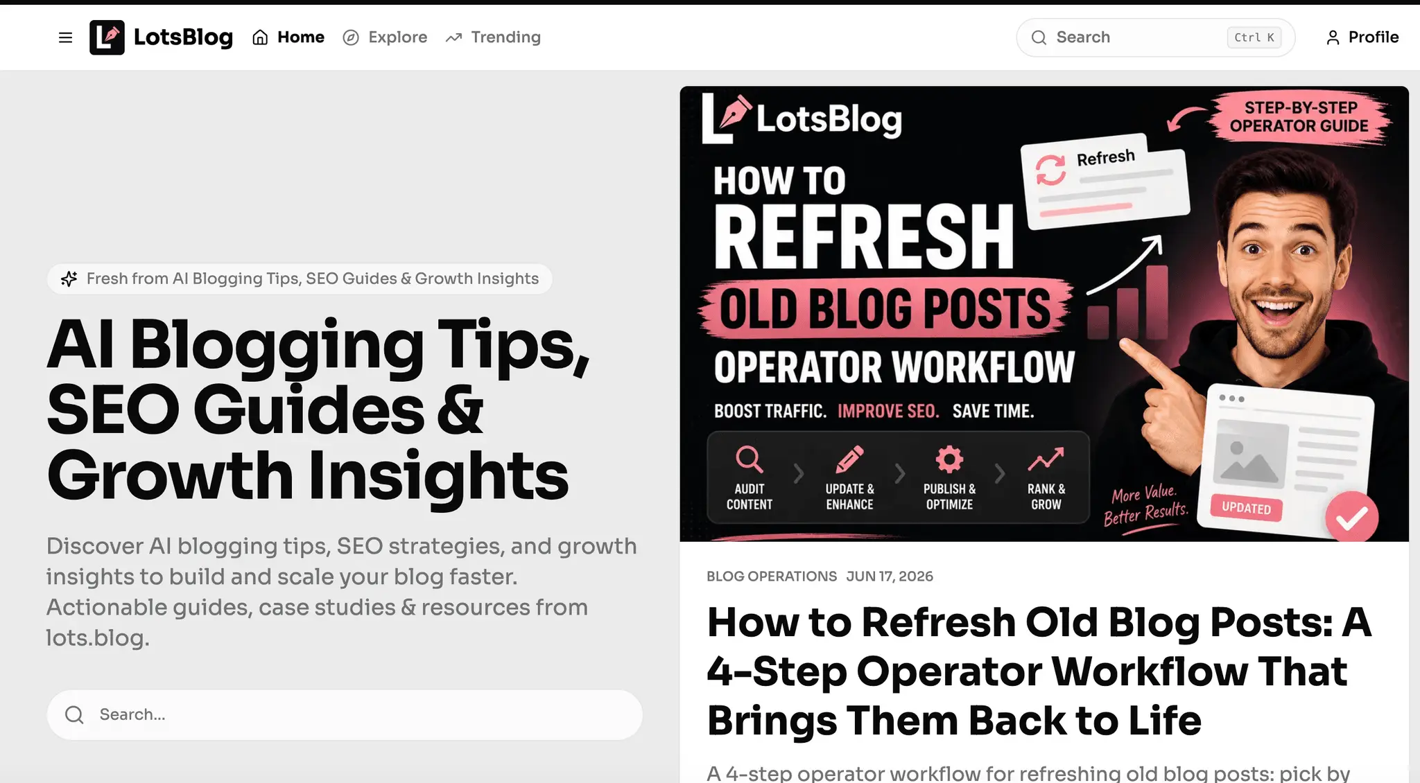 Screenshot 5 of LotsBlog