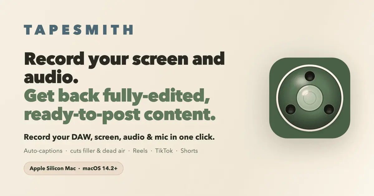 Screenshot 1 of Tapesmith