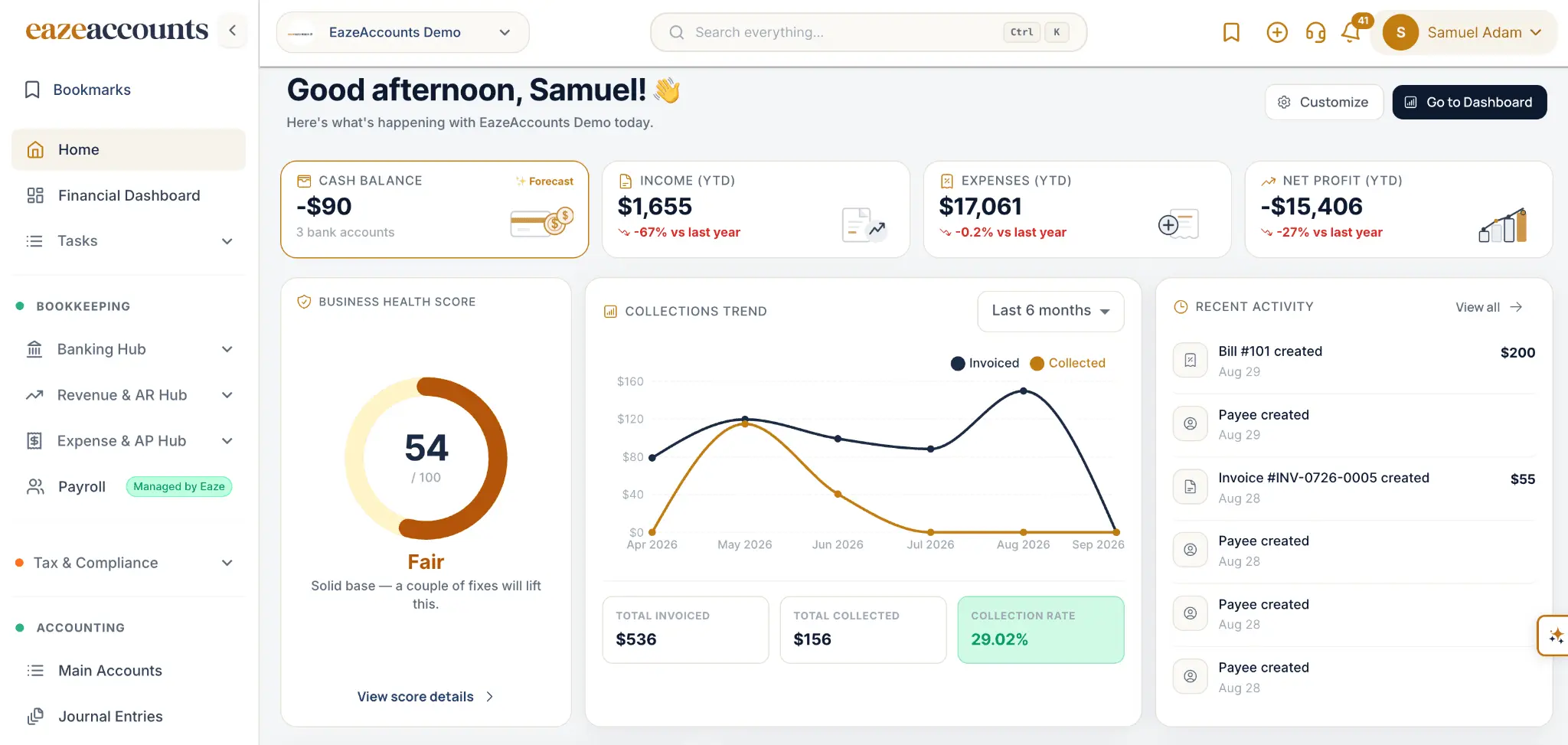 Screenshot 5 of EazeAccounts