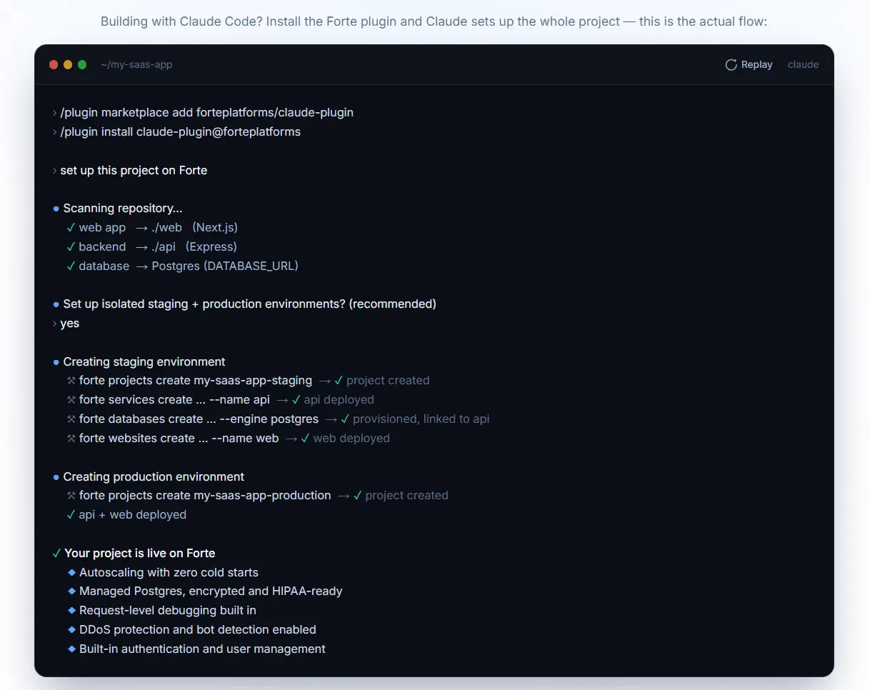 Screenshot 4 of Forte Platforms