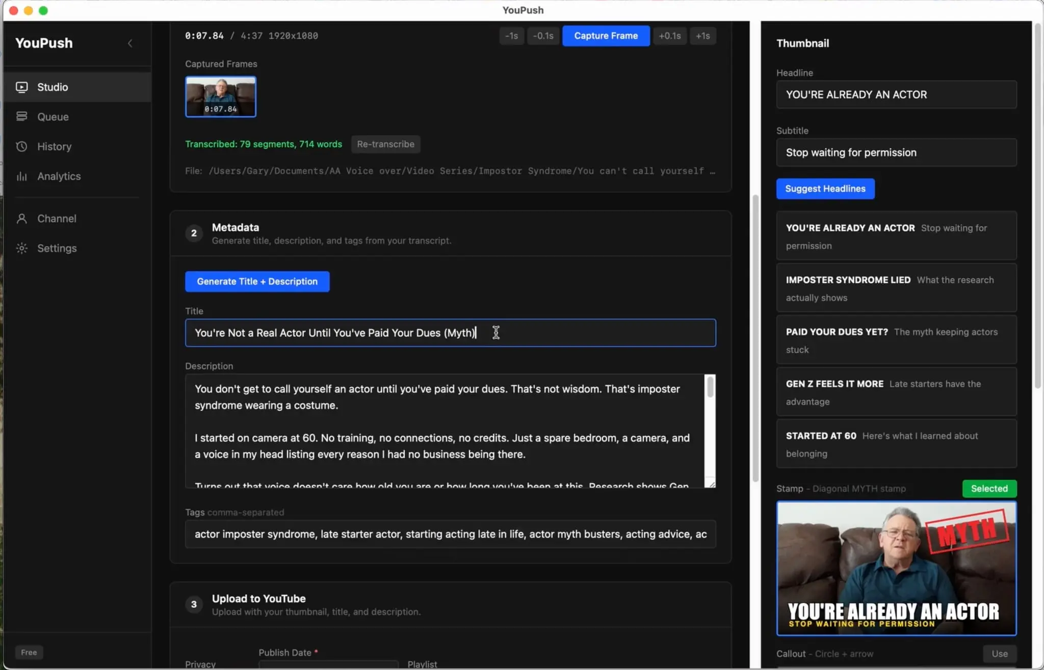 Screenshot 2 of YouPush