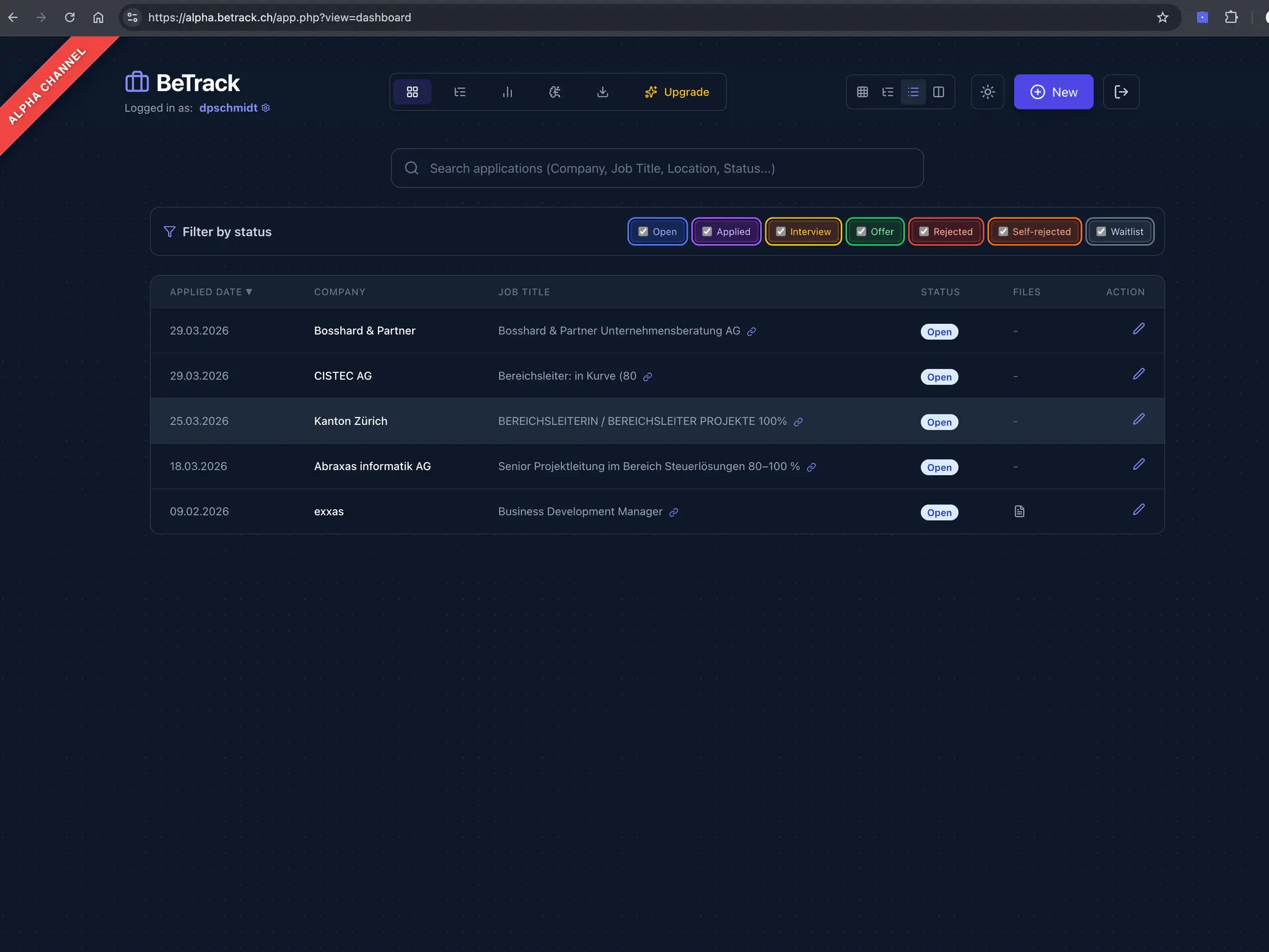 Screenshot 10 of BeTrack