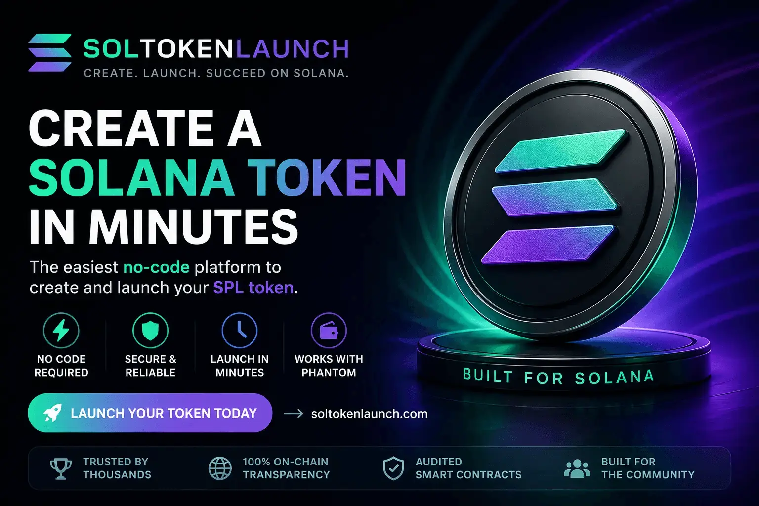 Screenshot 1 of SOLTokenLaunch