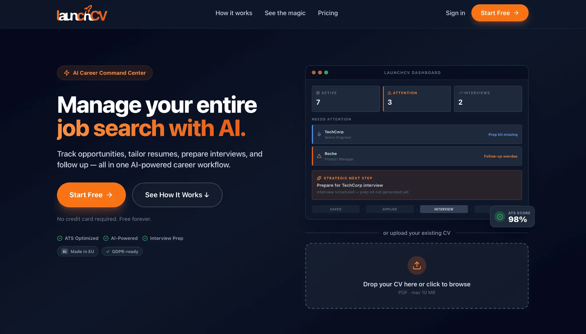 Screenshot 2 of LaunchCV