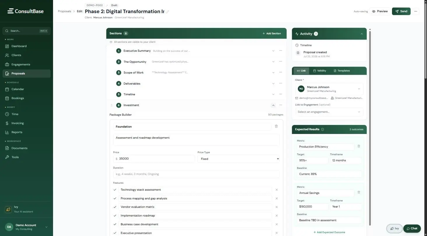 Screenshot 4 of ConsultBase
