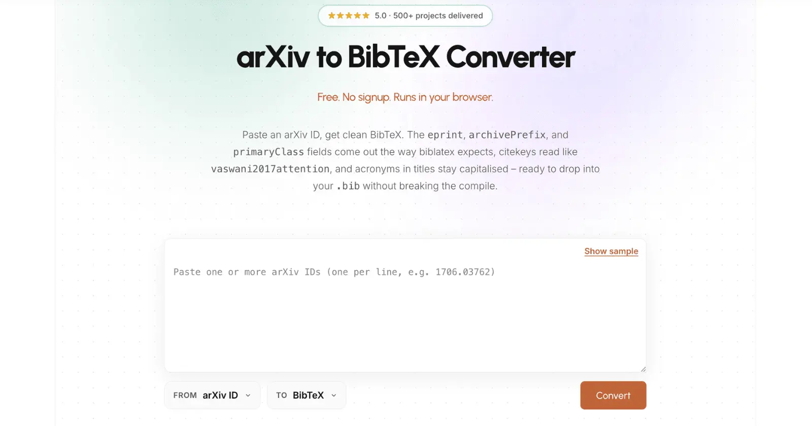 Screenshot 3 of BibTeX Generator Tools by TheLaTeXLab