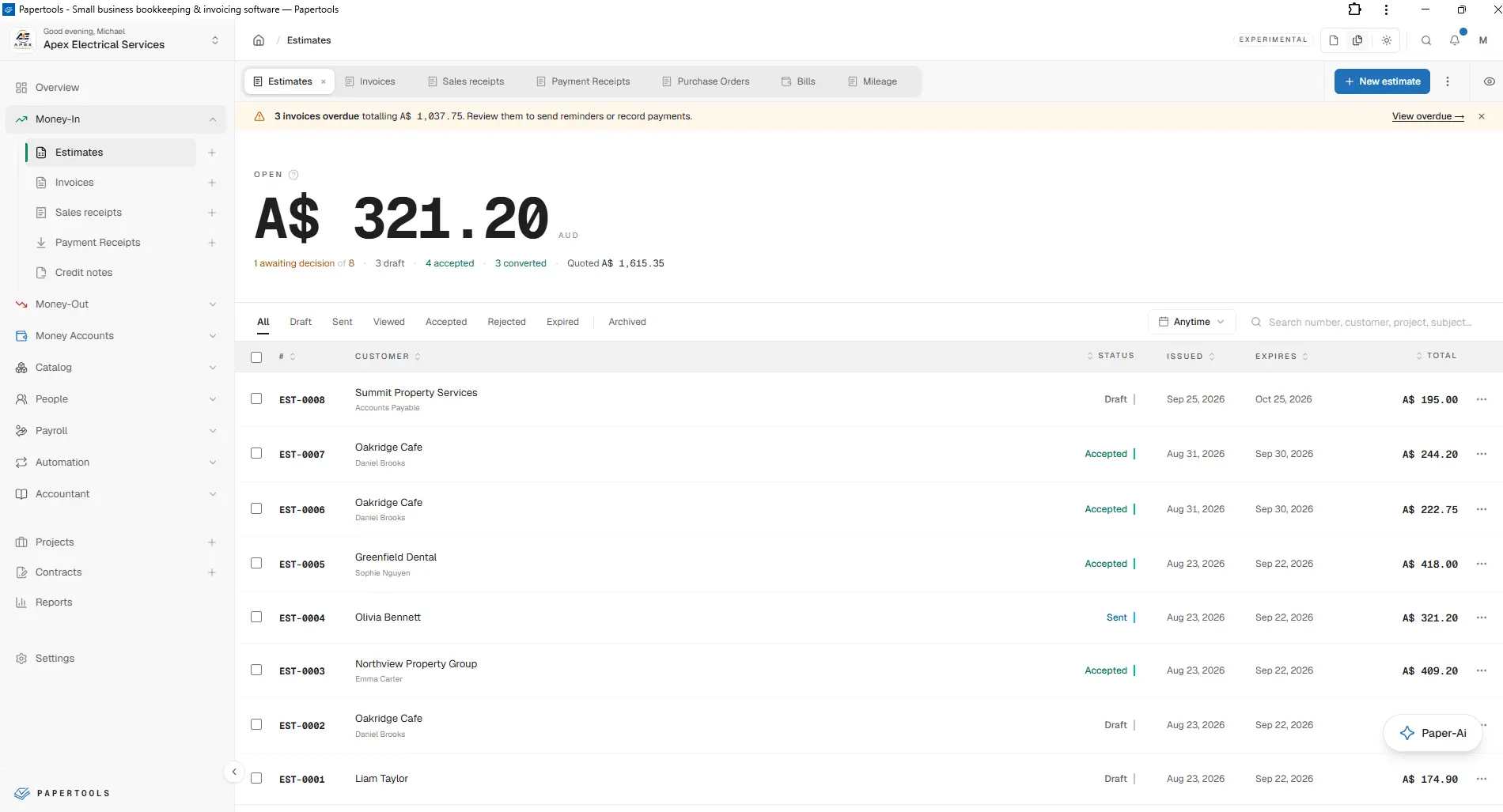 Screenshot 4 of Papertools