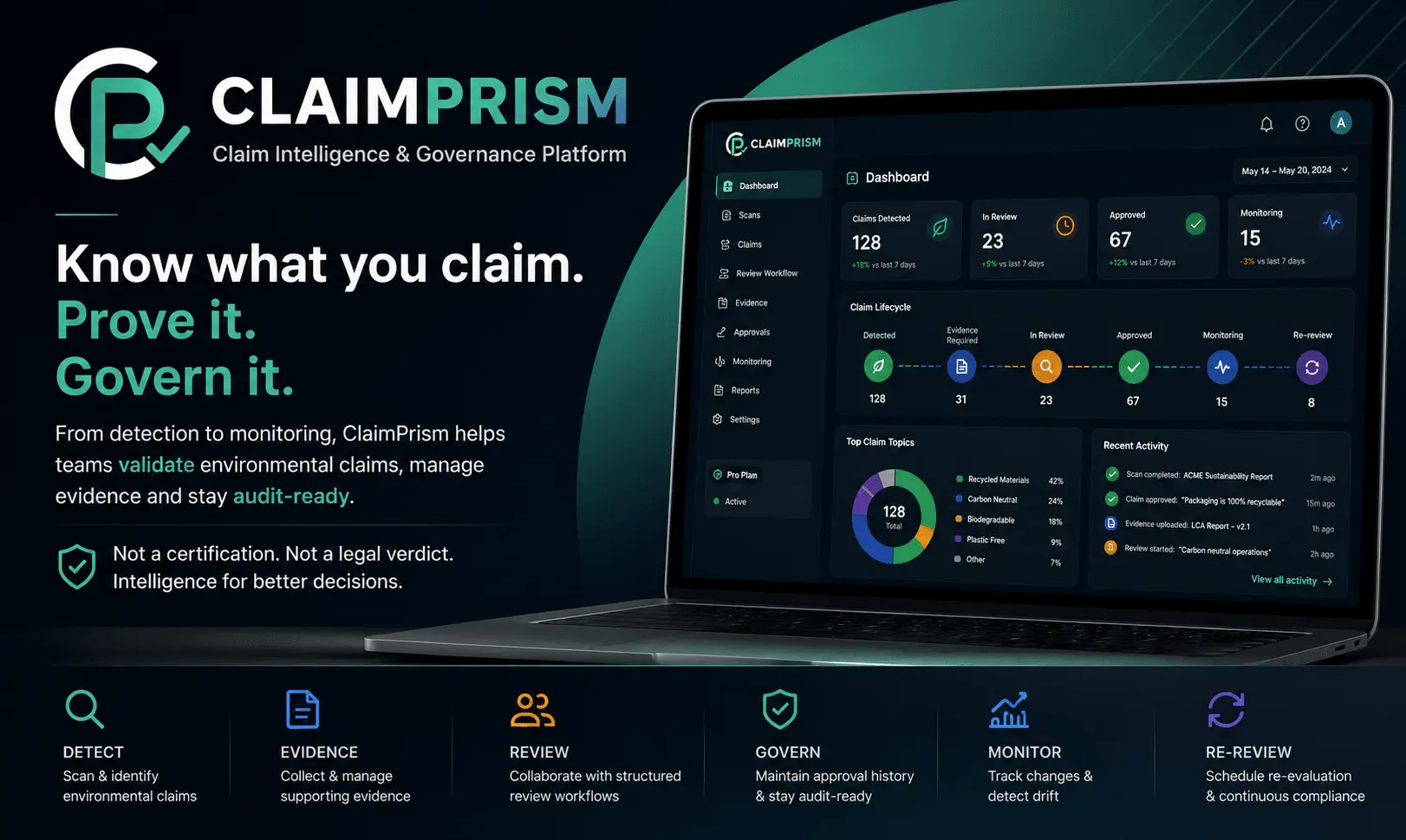 Screenshot 1 of ClaimPrism