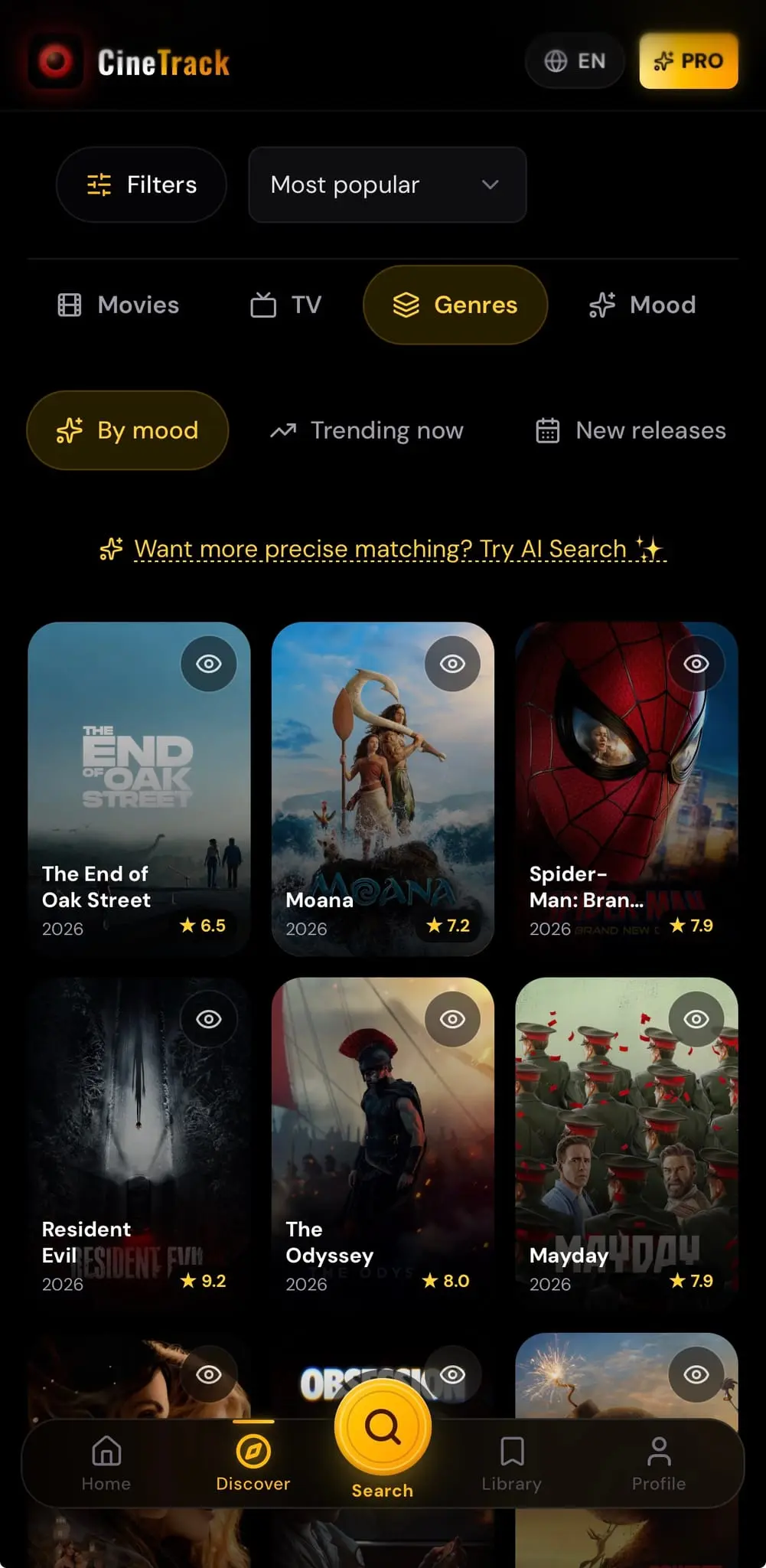 Screenshot 4 of CineTrack