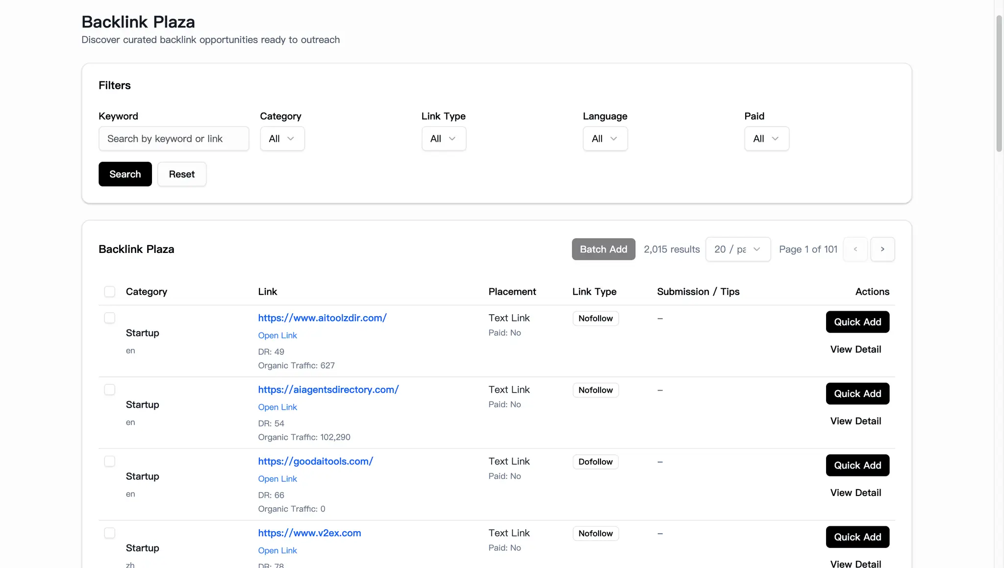 Screenshot 4 of AI SEO Tools for Startup