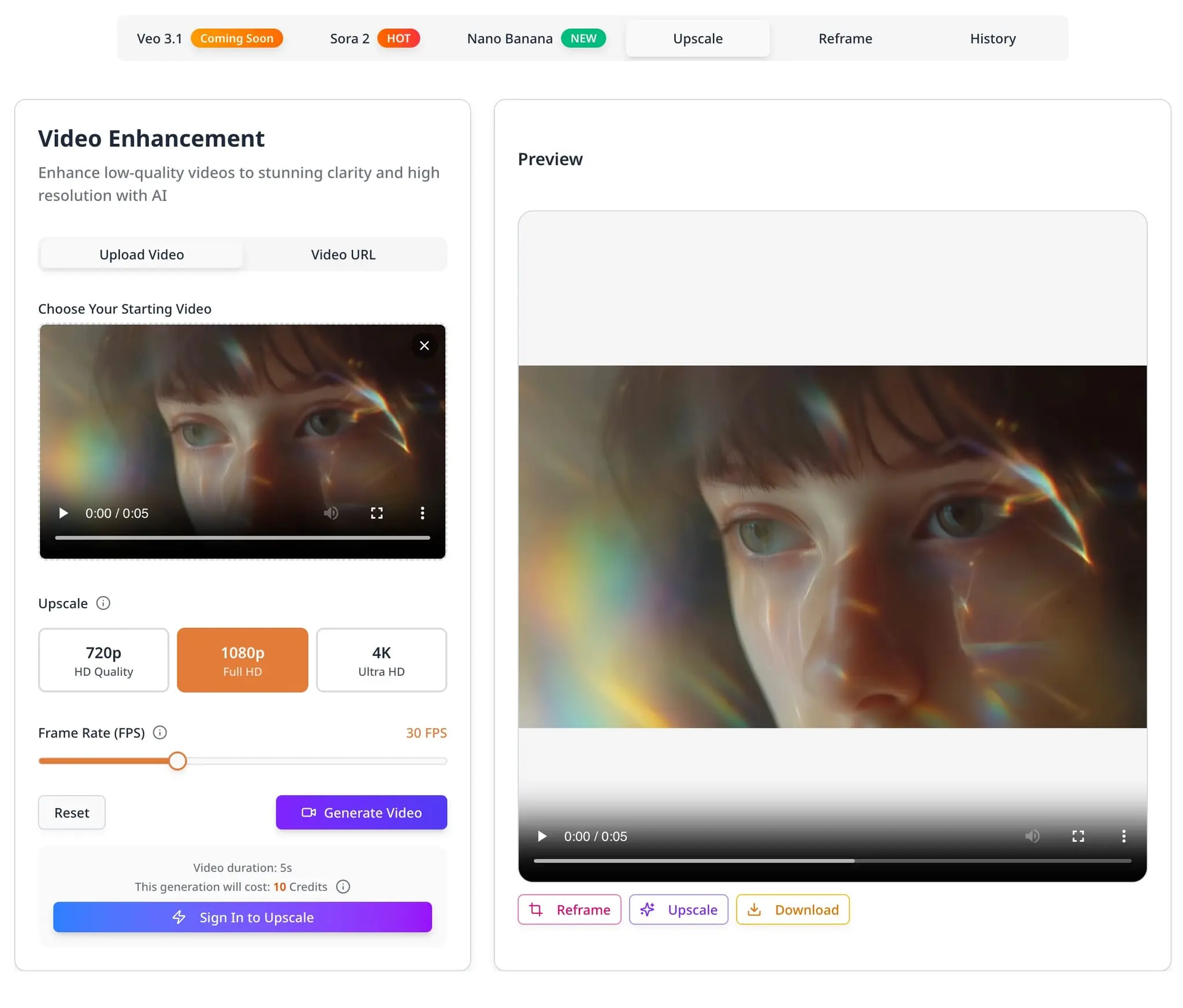 Screenshot 2 of Veo 3.1- Cinematic AI Video Generator