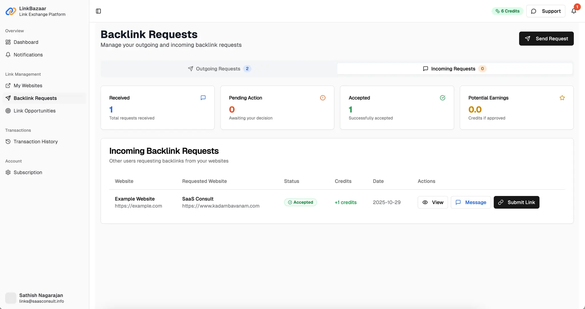 Screenshot 7 of LinkBazaar