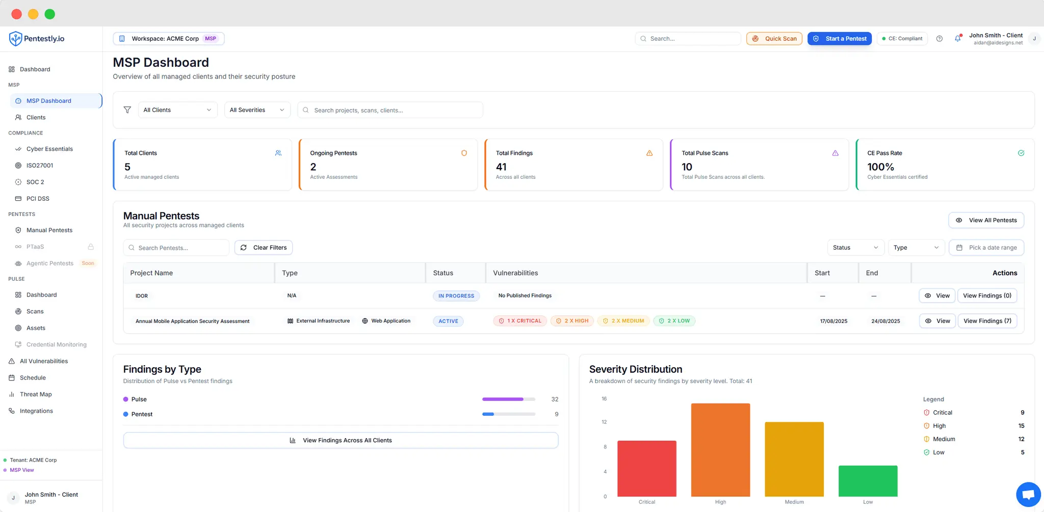 Screenshot 4 of AI PTaaS by Pentestly