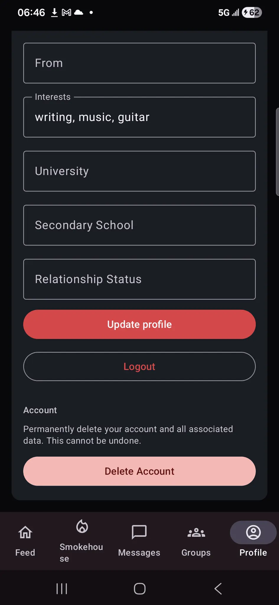 Screenshot 6 of RawRebelSocial