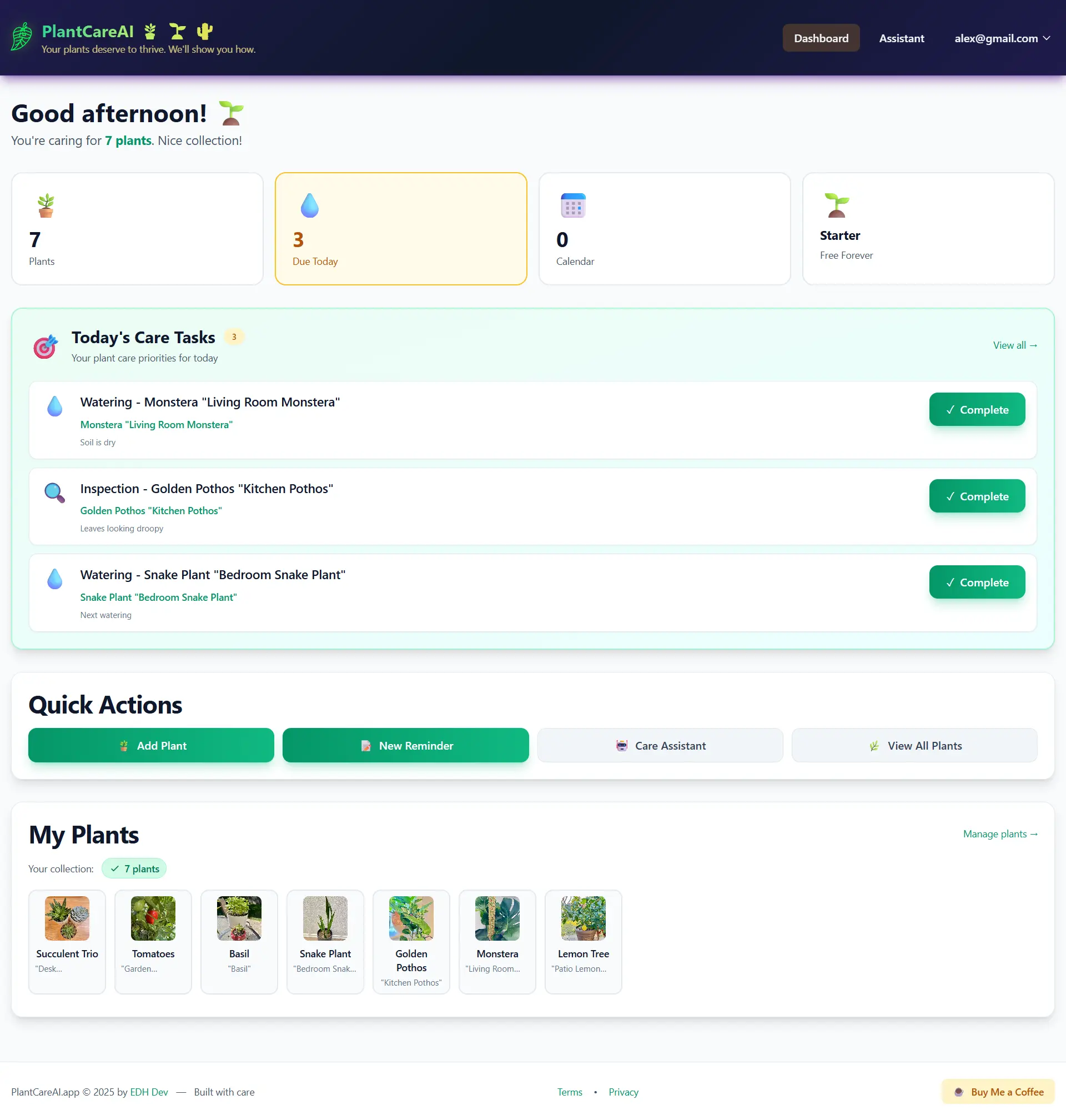 Screenshot 3 of PlantCareAI