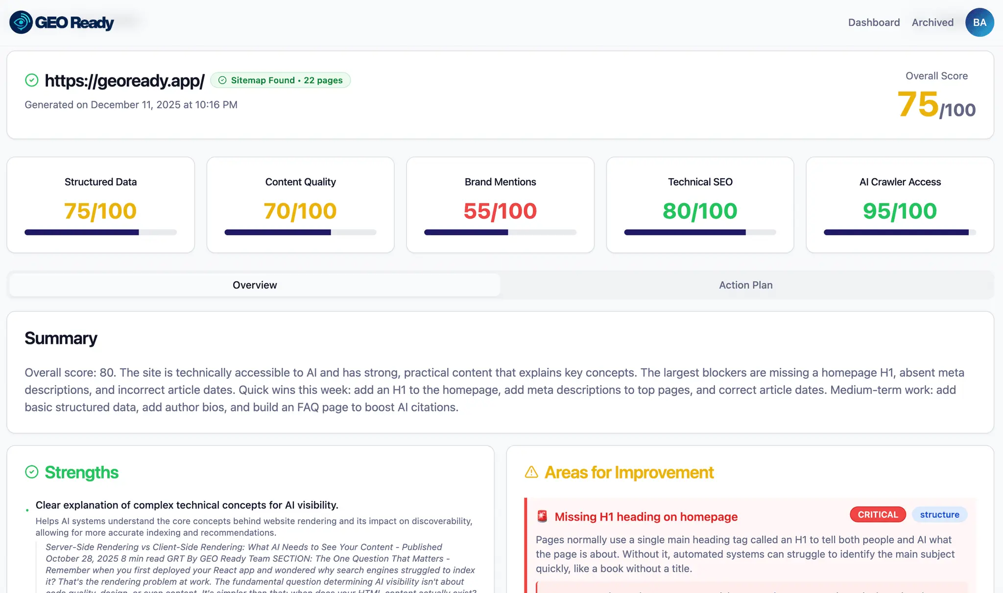 Screenshot 3 of GEO Ready