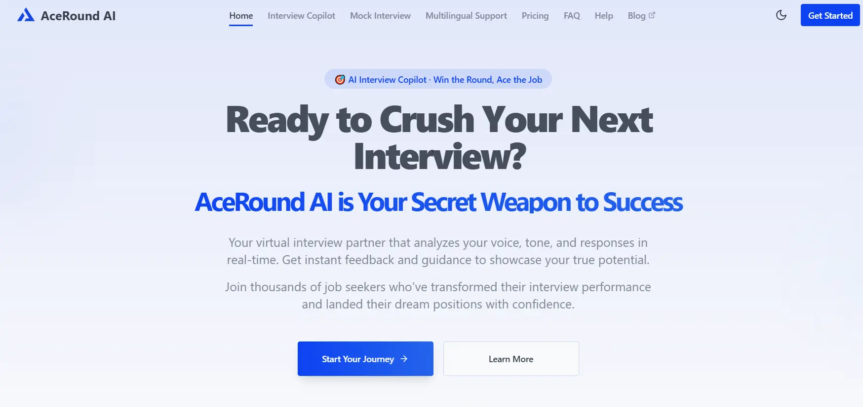 Screenshot 1 of AceRound AI