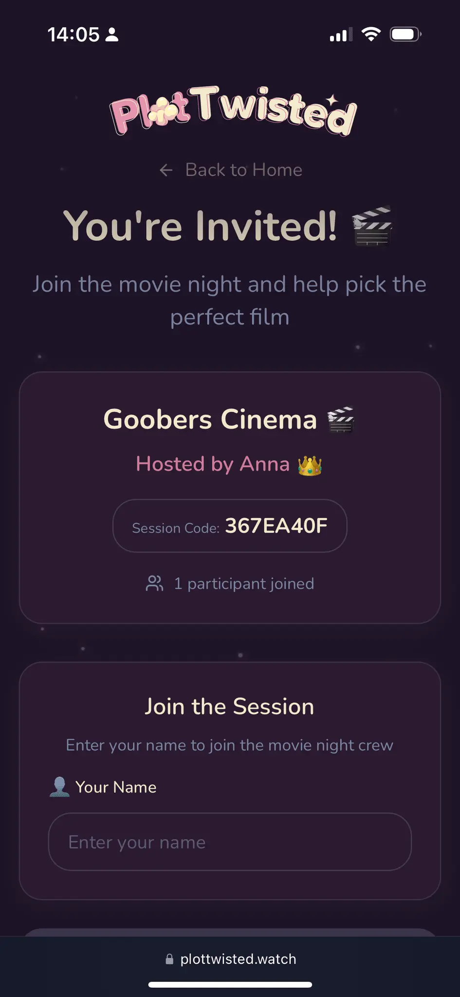 Screenshot 1 of PlotTwisted