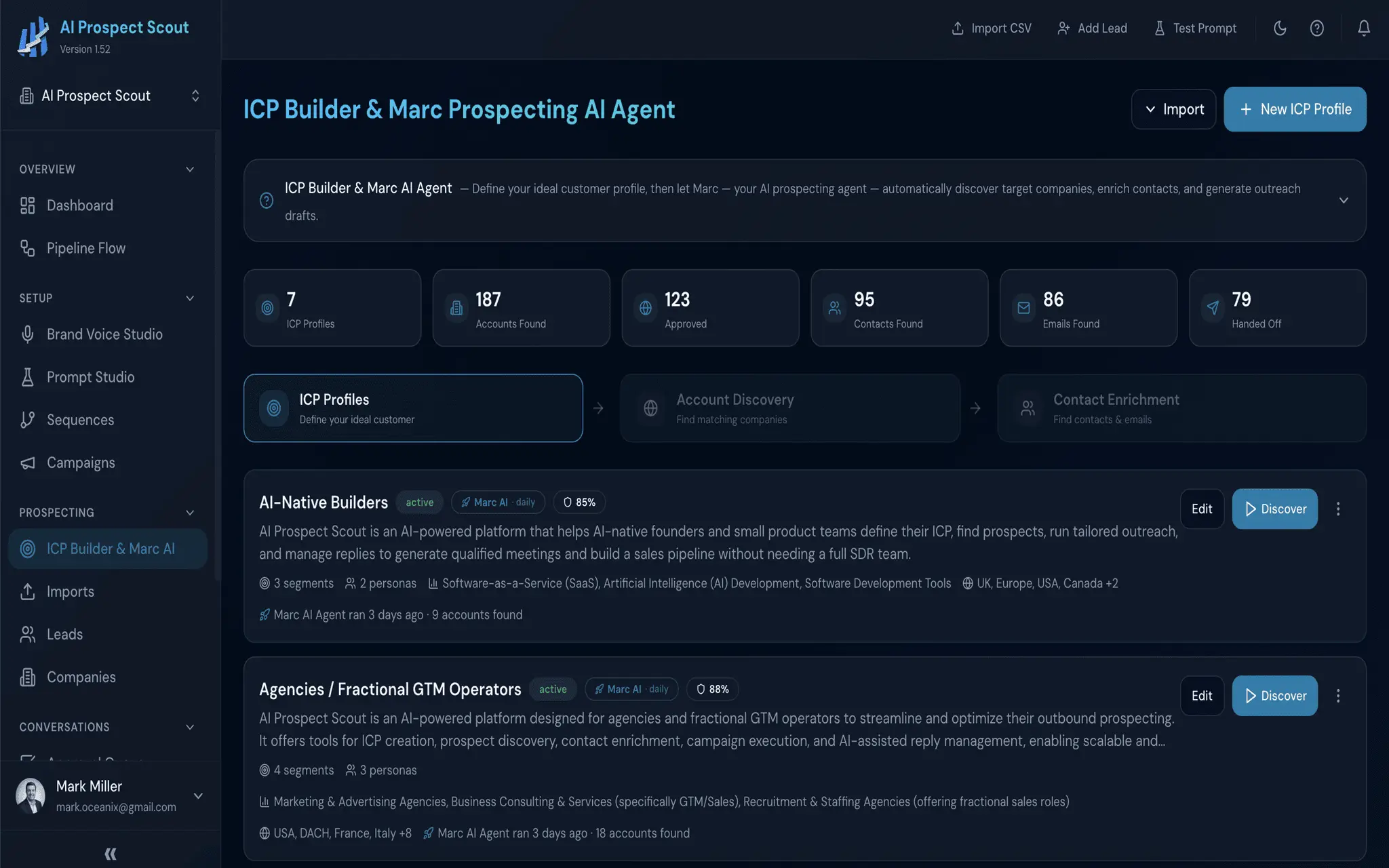 Screenshot 5 of AI Prospect Scout
