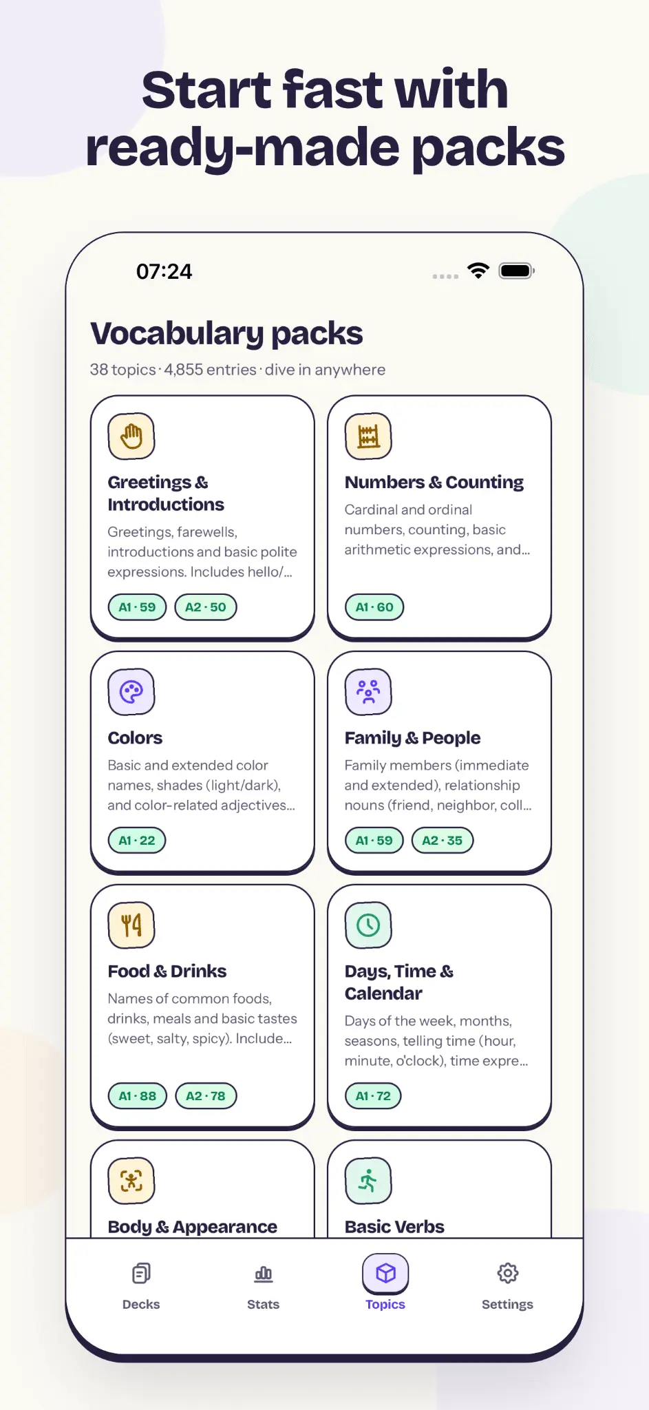 Screenshot 2 of Vocards